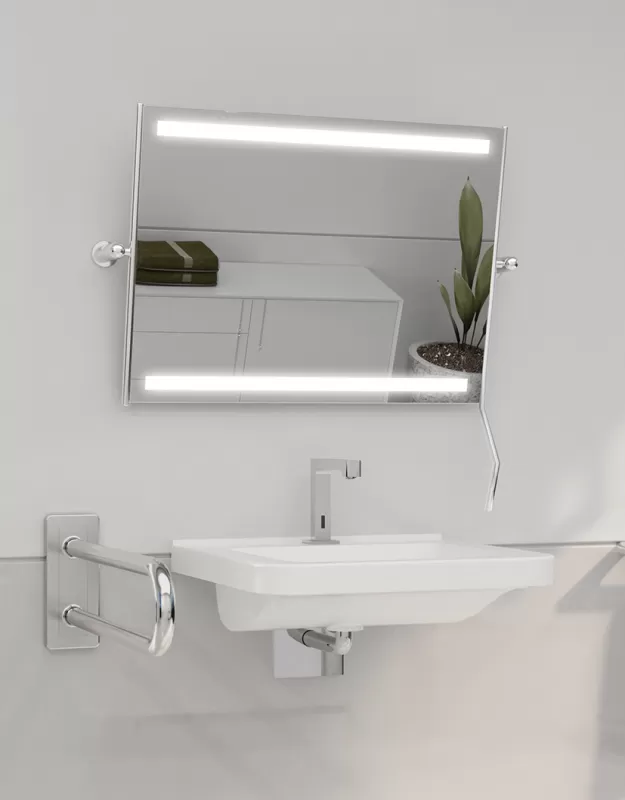 Mirror MED DUETTO ST Led